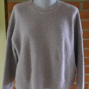 Eileen Fisher Lavender Boucle Sweater Size: Medium